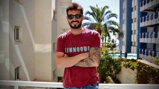 Antoñito Molina posa para EL ESPAÑOL de Málaga.