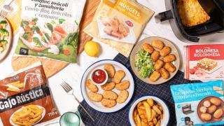 Algunos de los productos que ofrece Mercadona para cocinar en freidora de aire.