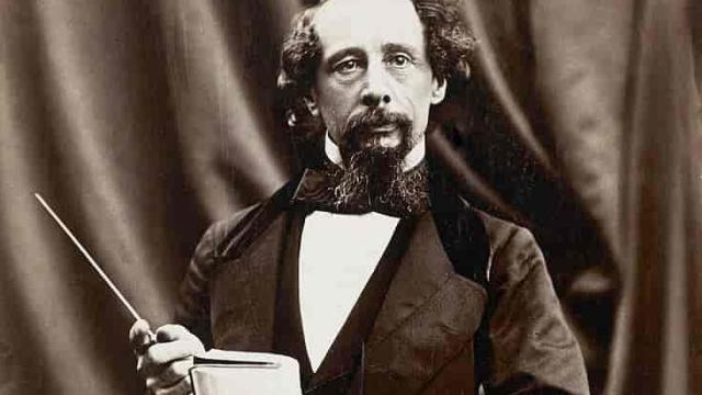Charles John Huffam Dickens, 1858.