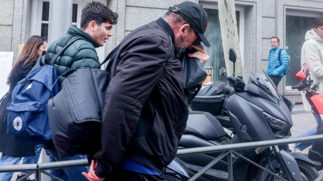 El exasesor del exministro José Luis Ábalos, Koldo García, a su salida de la Audiencia Nacional el pasado 22 de febrero.