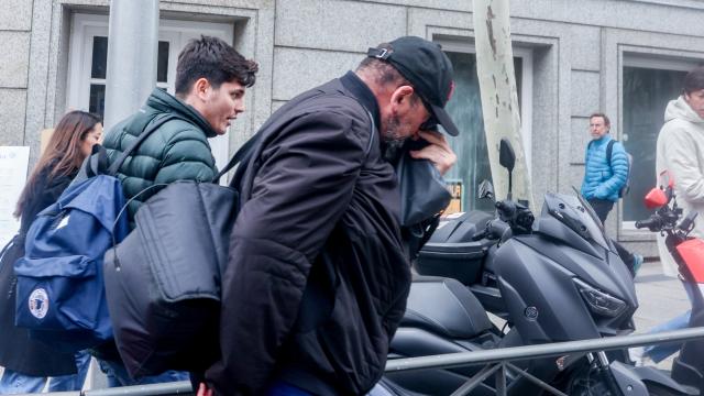 El exasesor del exministro José Luis Ábalos, Koldo García, a su salida de la Audiencia Nacional el pasado 22 de febrero.