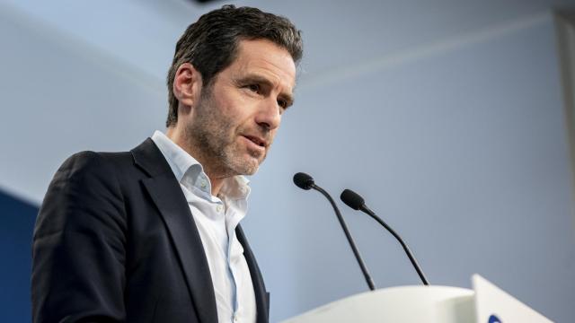 Borja Sémper, en rueda de prensa