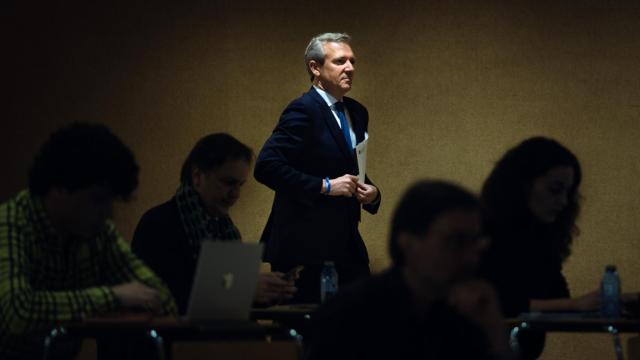 Alfonso Rueda, presidente  en funciones de la Xunta.