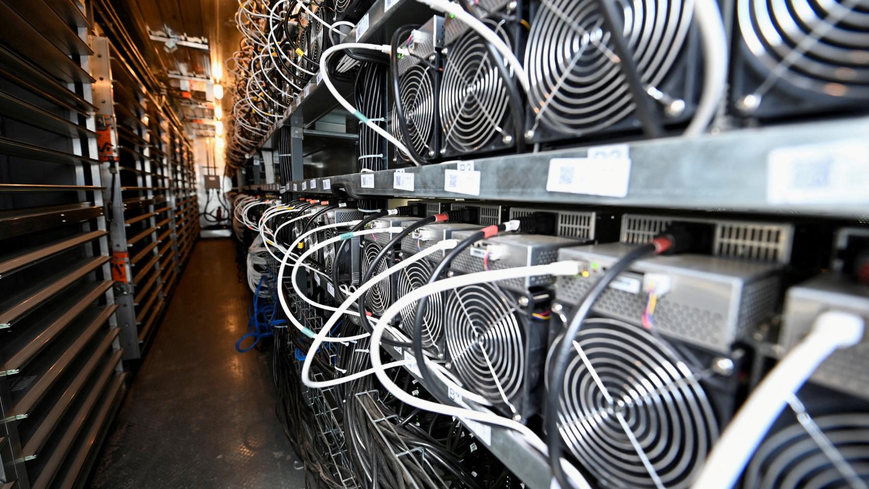 Una 'mina' de bitcoin en Pensilvania, Estados Unidos.