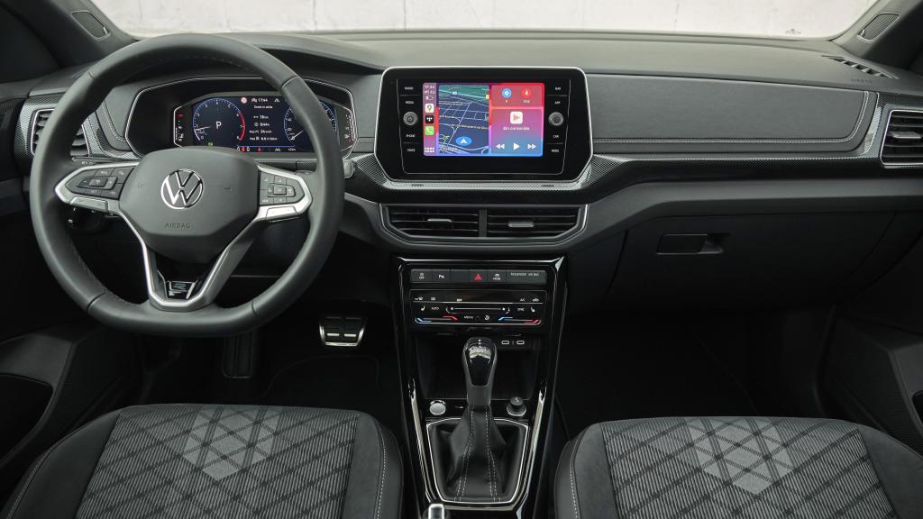 Interior del Volkswagen T-Cross.