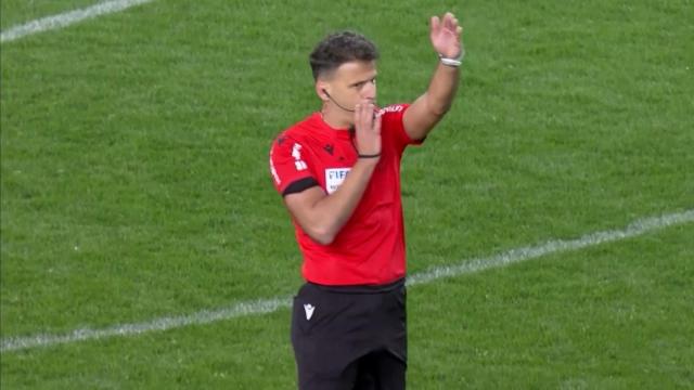 Gil Manzano en el Valencia - Real Madrid