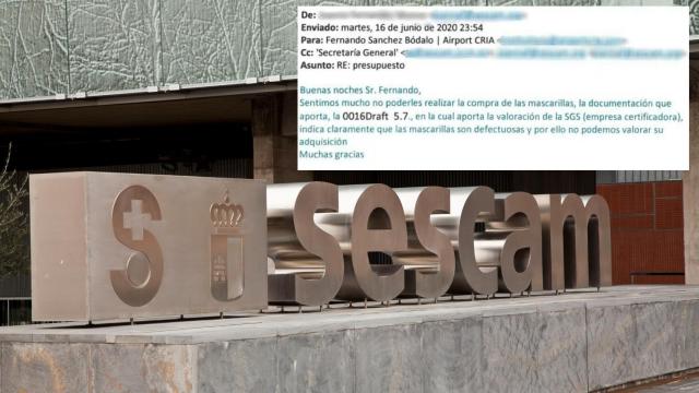 El Gobierno de Page rechazó en 47 minutos las mascarillas de la trama Koldo por “defectuosas”