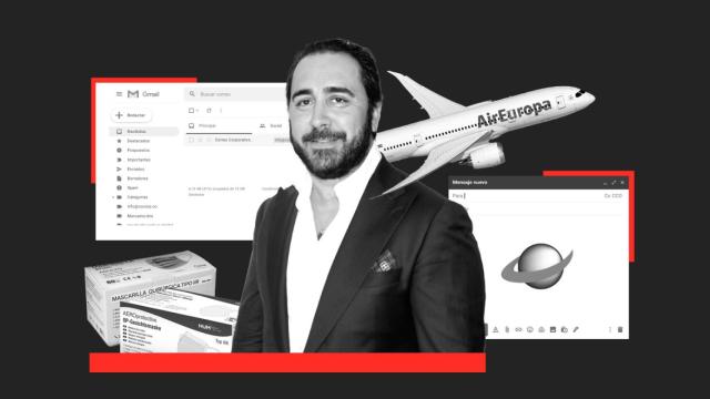 Víctor Aldama, uno de los presuntos cerebros de la trama que cobró mordidas por traer mascarillas para el ministerio de Transportes.