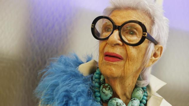Iris Apfel.