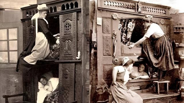Un ejemplo de cama armario.