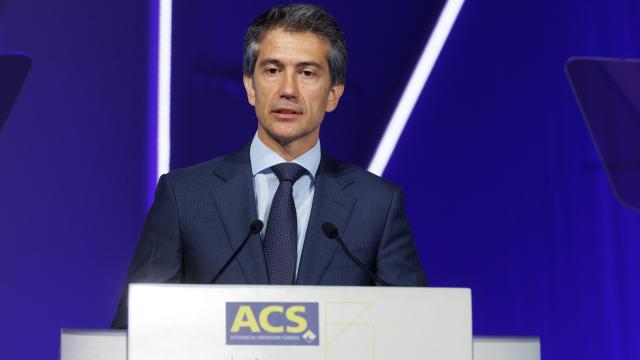 El consejero delegado de ACS y presidente de Cimic, Juan Santamaría.