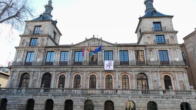 Fachada del Ayuntamiento de Toledo.