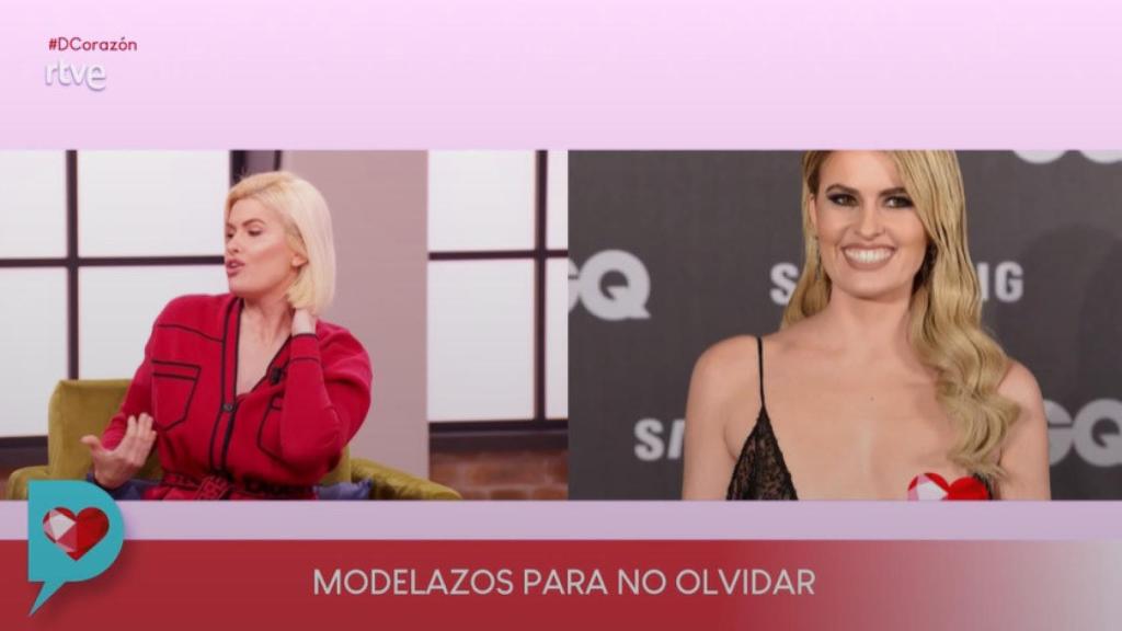 Adriana Abenia recuerda en 'D Corazón' su 'tierra trágame' en una alfombra roja.