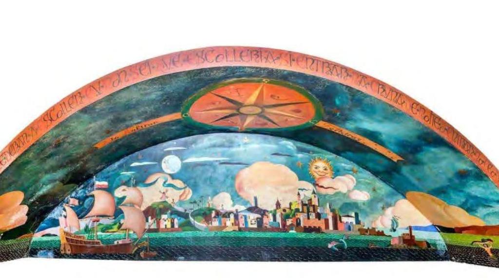 ‘Vista histórica de A Coruña’, de Urbano Lugrís