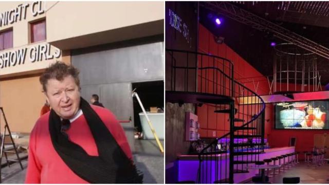 José Moreno y el interior del prostíbulo Paradise