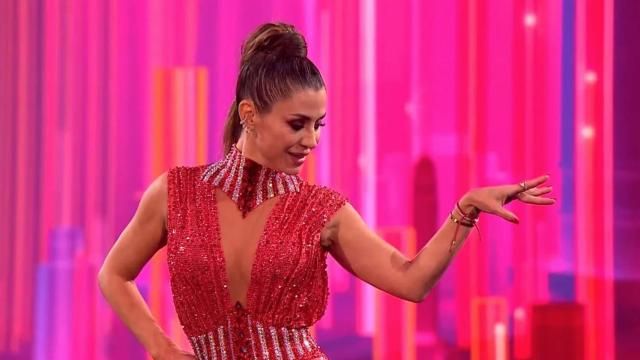 Elena  Tablada en 'Bailando con las estrellas'.