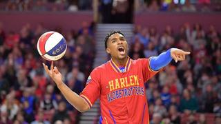 Thunder Law, jugador de los Harlem Globetrotters