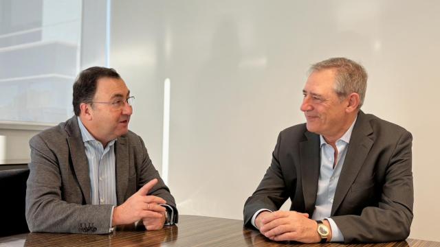 Santiago Lafuente (izquierda) y Felix Parra (derecha).