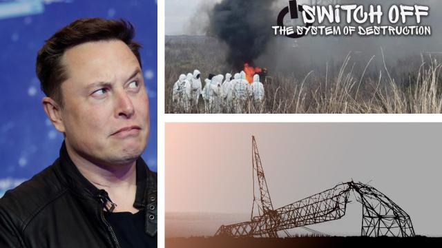 Los activistas de extrema izquierda han publicado un comunicado explicando la acción.