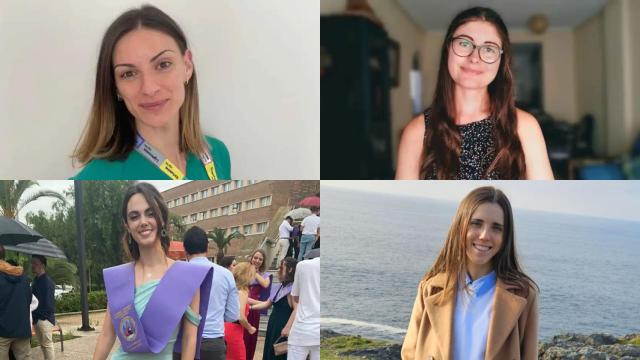 Una fotografía de las mejores estudiantes de cada modalidad.