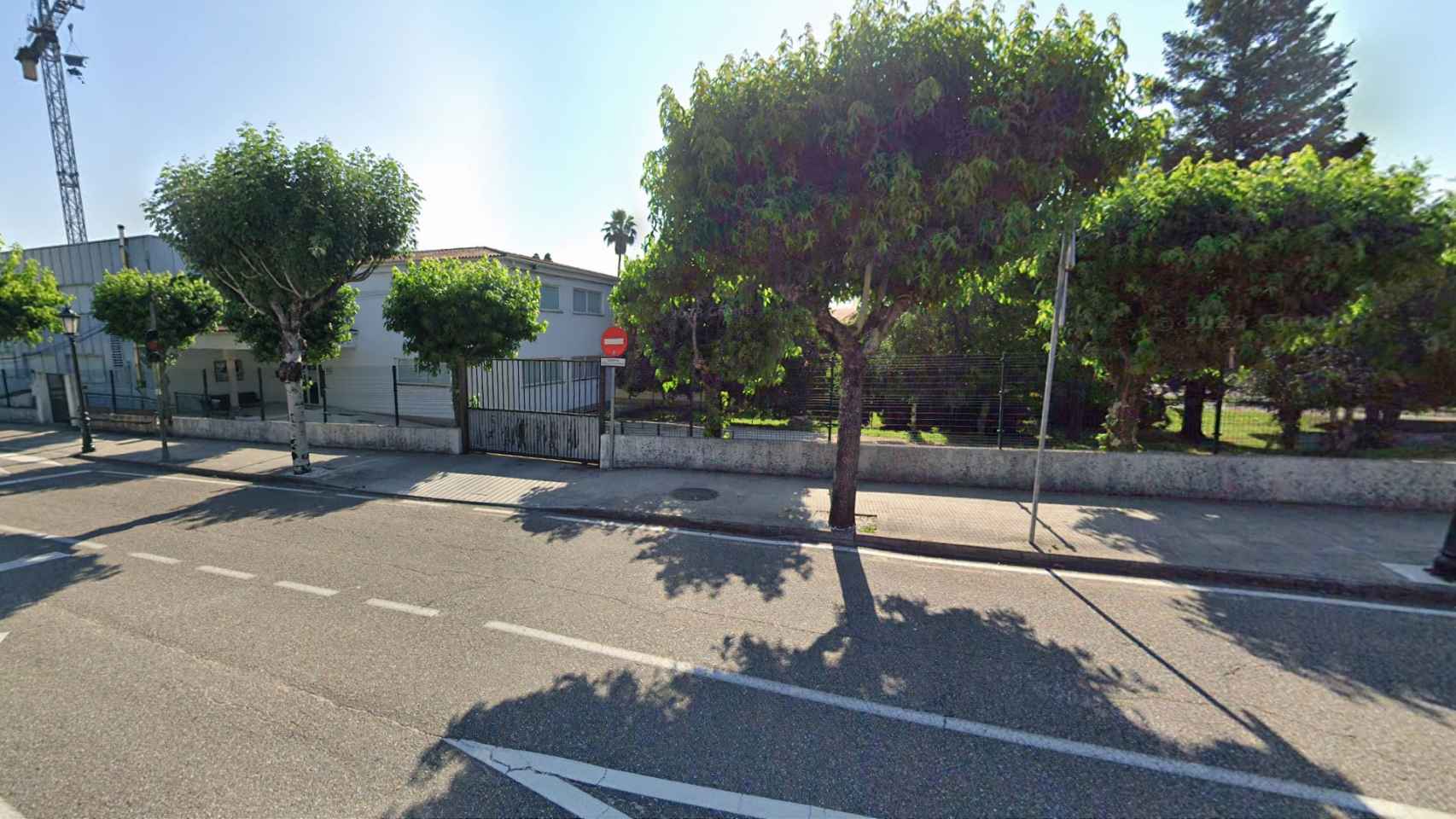 Ceip Tui, lugar donde fue hurtada la furgoneta con el menor dentro.