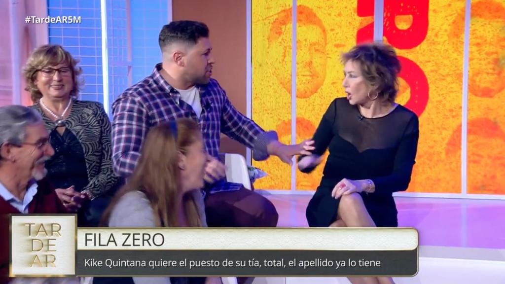 Kike Quintana y Ana Rosa Quintana en 'TardeAR'.