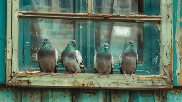 ¿Quiere ahuyentar palomas?, descubra lo que mejor funciona‎