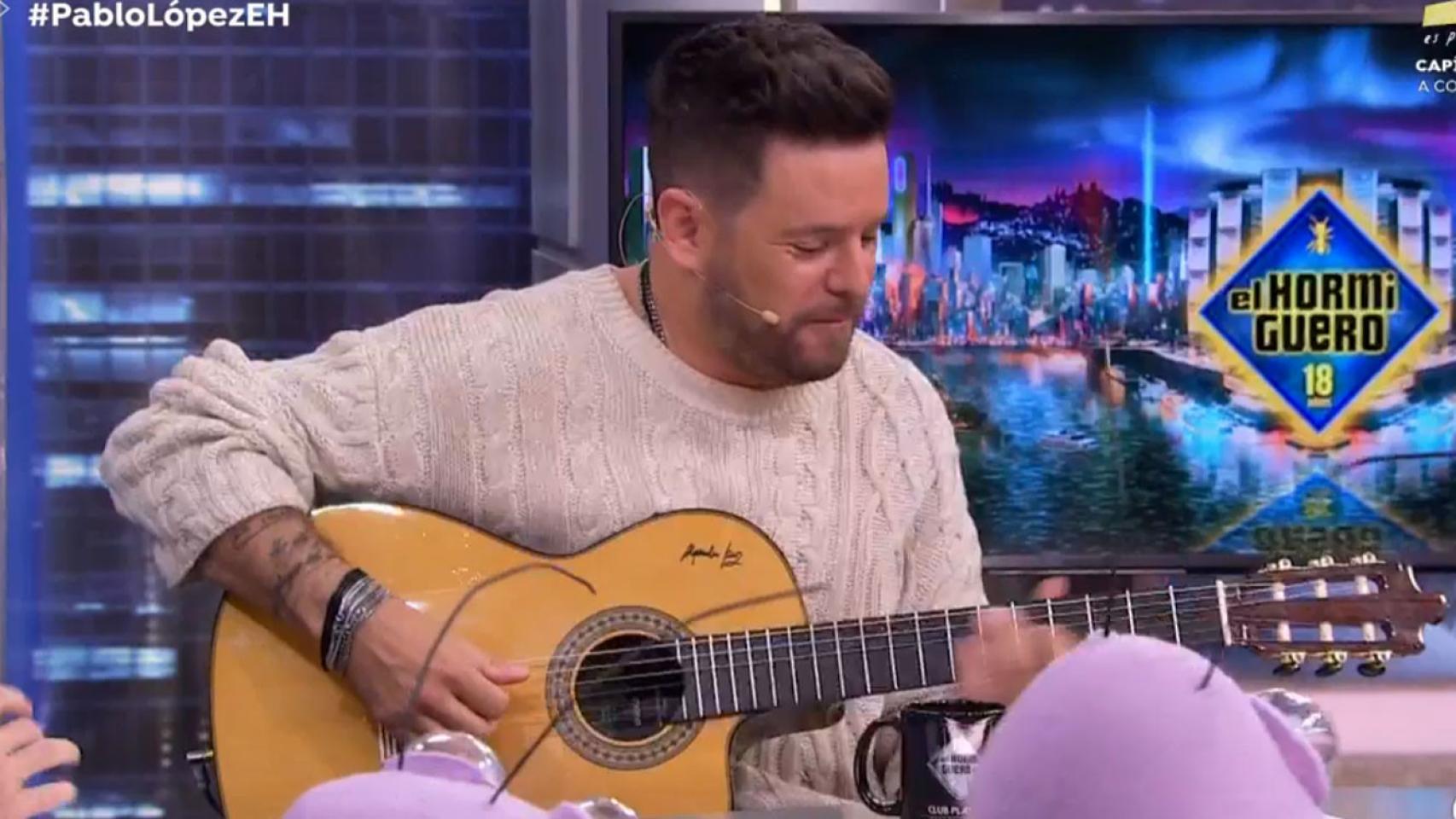 Pablo López en 'El Hormiguero'.