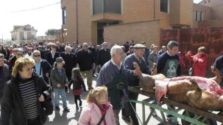 Imagen de archivo de una feria de la matanza de Villada