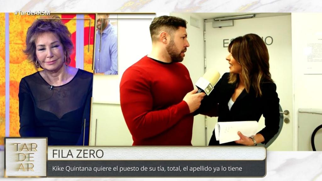 Ana Rosa Quintana, Kike Quintana y Ana Terradillos en 'TardeAR'.