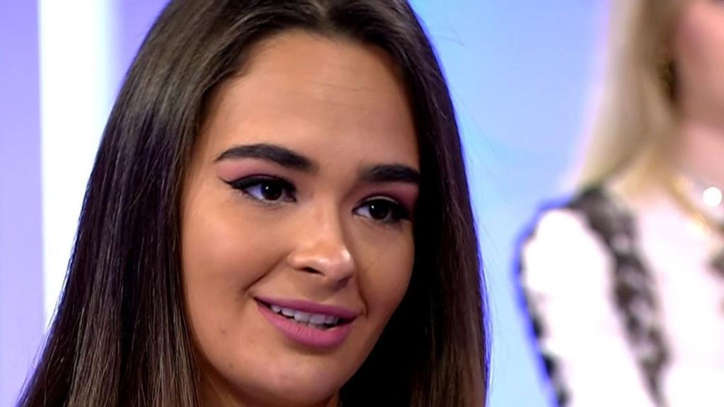 Zaira, concursante de 'La isla de las tentaciones' durante su paso por MYHYV.