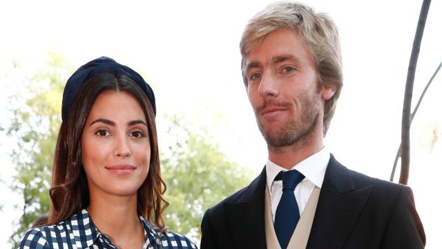 Sassa de Osma y Christian de Hannover, en una boda en Madrid.