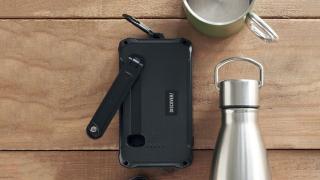 Powerbank con recarga manual