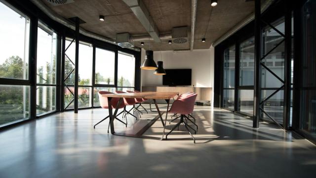Una sala de reuniones en Múnich (Alemania).
