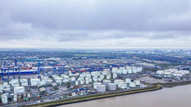 Instalaciones de Exolum en su centro de Immingham (Reino Unido)