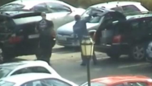 Imagen de las vigilancias que realizó la UCO de la Guardia Civil durante la investigación de la supuesta trama de tráfico de anabolizantes que arrancaba en Cantabria y se extendía a varias provincias del país.