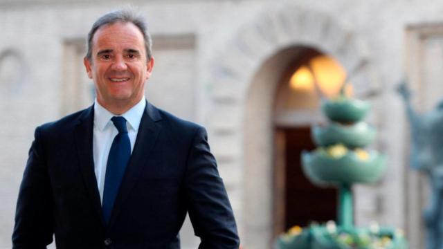 Raúl Burillo en su presentación como candidato a la alcaldía de Zaragoza por Aragón Existe