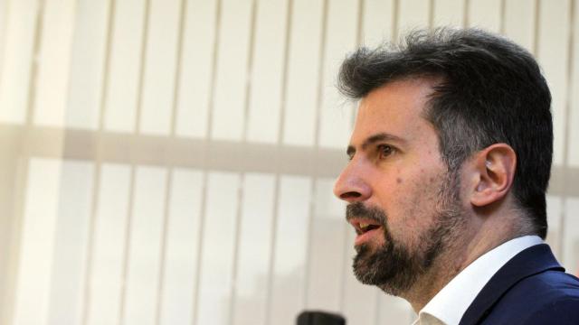 El secretario general del Partido Socialista de Castilla y León, Luis Tudanca