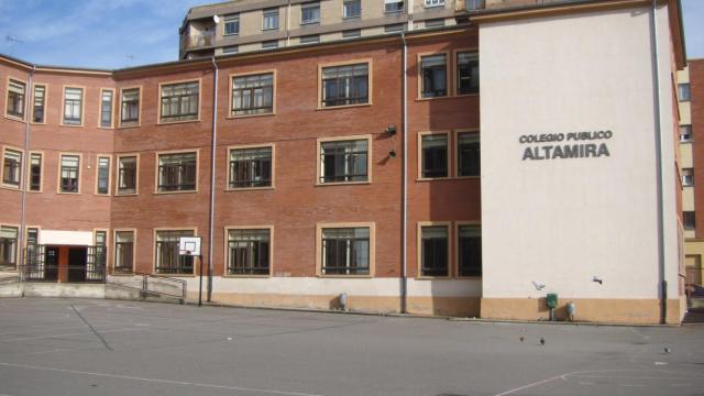 El CEIP Altamira de Miranda de Ebro.