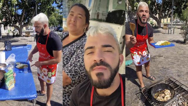 Manuel Jimenez, el gitano tiktoker que se ha hecho viral cocinando desde las 3000 viviendas de Sevilla