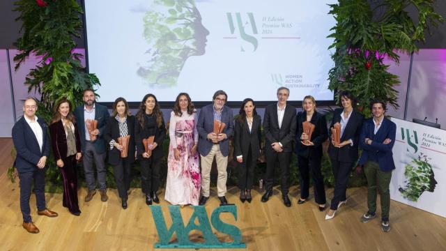 Foto de familia de la entrega de los Premios WAS 2024.