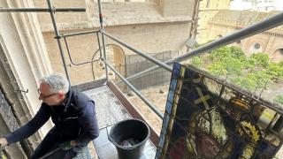 La Catedral de Sevilla restaurará dos vidrieras del siglo XVI que dañó una tormenta en 2014