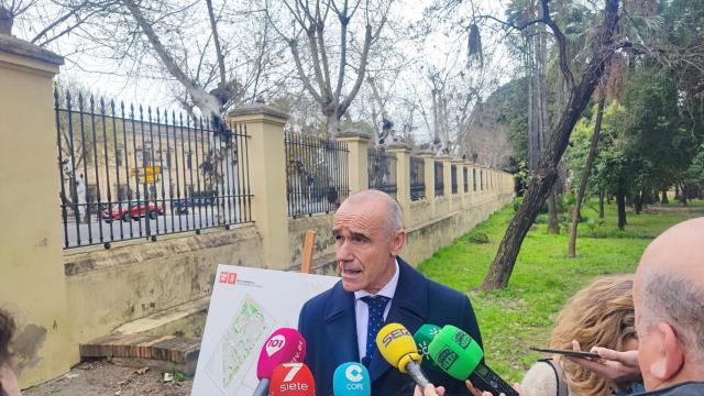 Antonio Muñoz, este jueves en Sevilla.