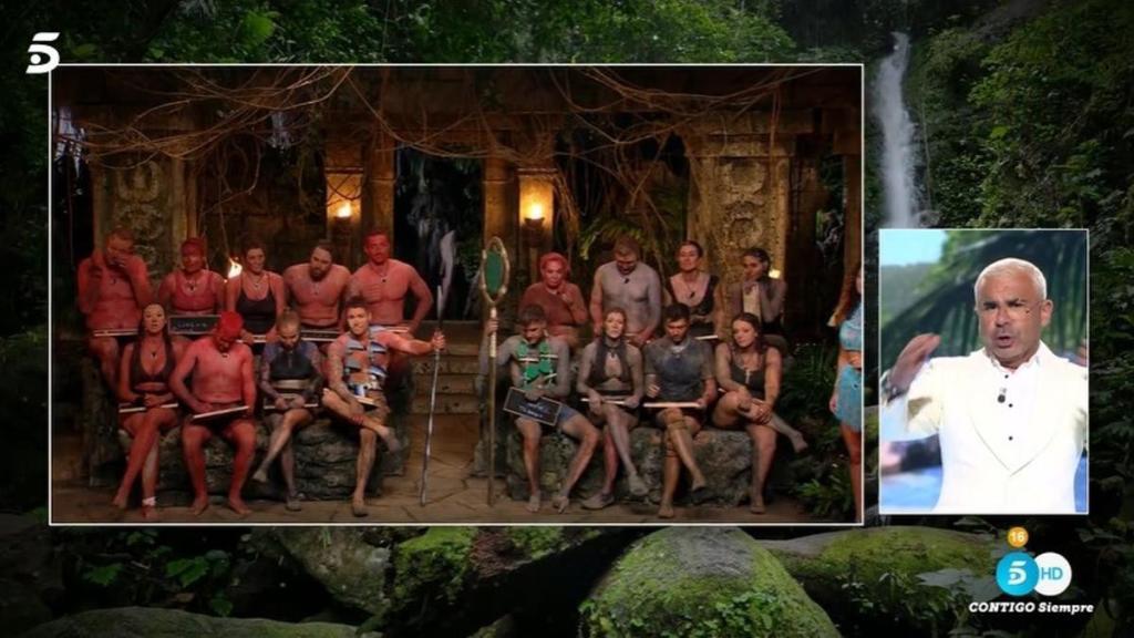 Emisión de 'Supervivientes' este jueves.