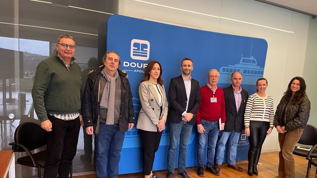 Reunión en Régua de la Diputación de Salamanca para darle sentido al Muelle de Vega Terrón