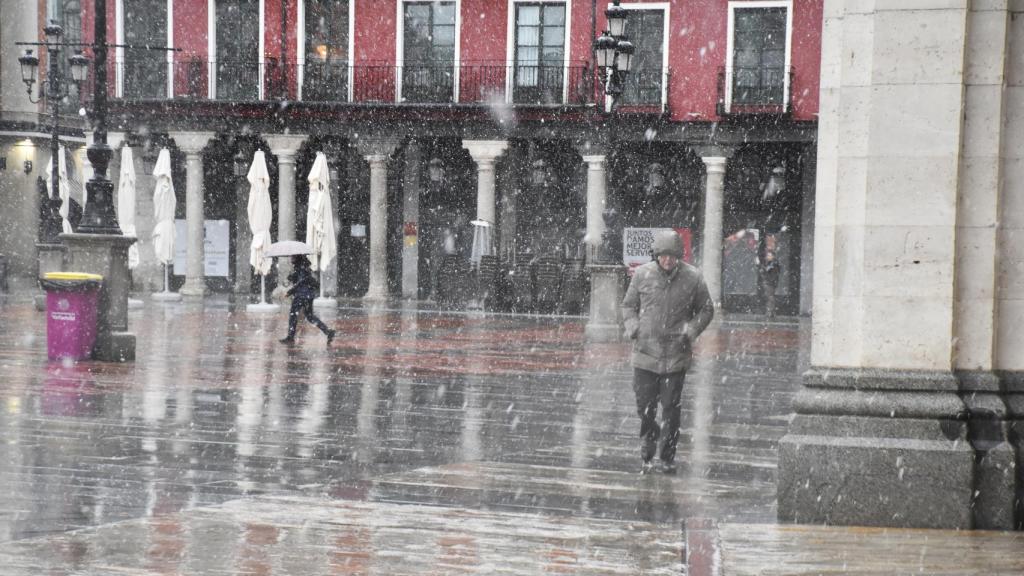 Nieve en Valladolid