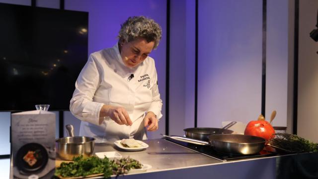 Una fotografía de la cocinera Pepa Muñoz.