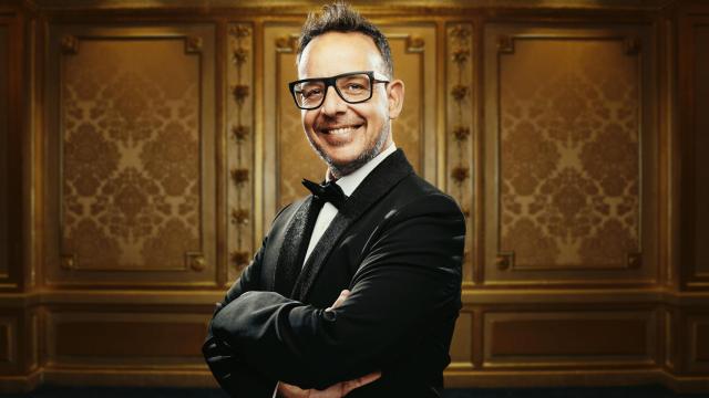 Àngel Llàcer en una imagen promocional de 'The Producers'.