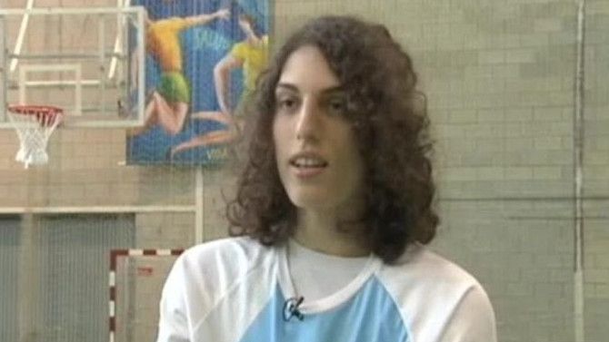 Aura Pacheco, jugadora del Club de Baloncesto Albacete