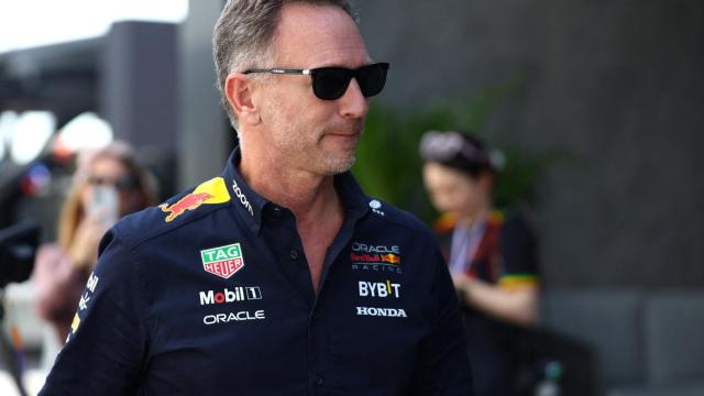Christian Horner, en el paddock del Gran Premio de Arabia Saudí.